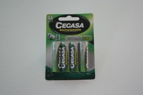 Pile rechargeable CEGASA HR6 2700mAh