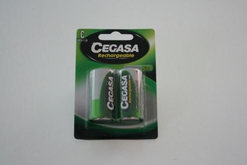 Pile rechargeable CEGASA  HR14 3000mAh (par 2)